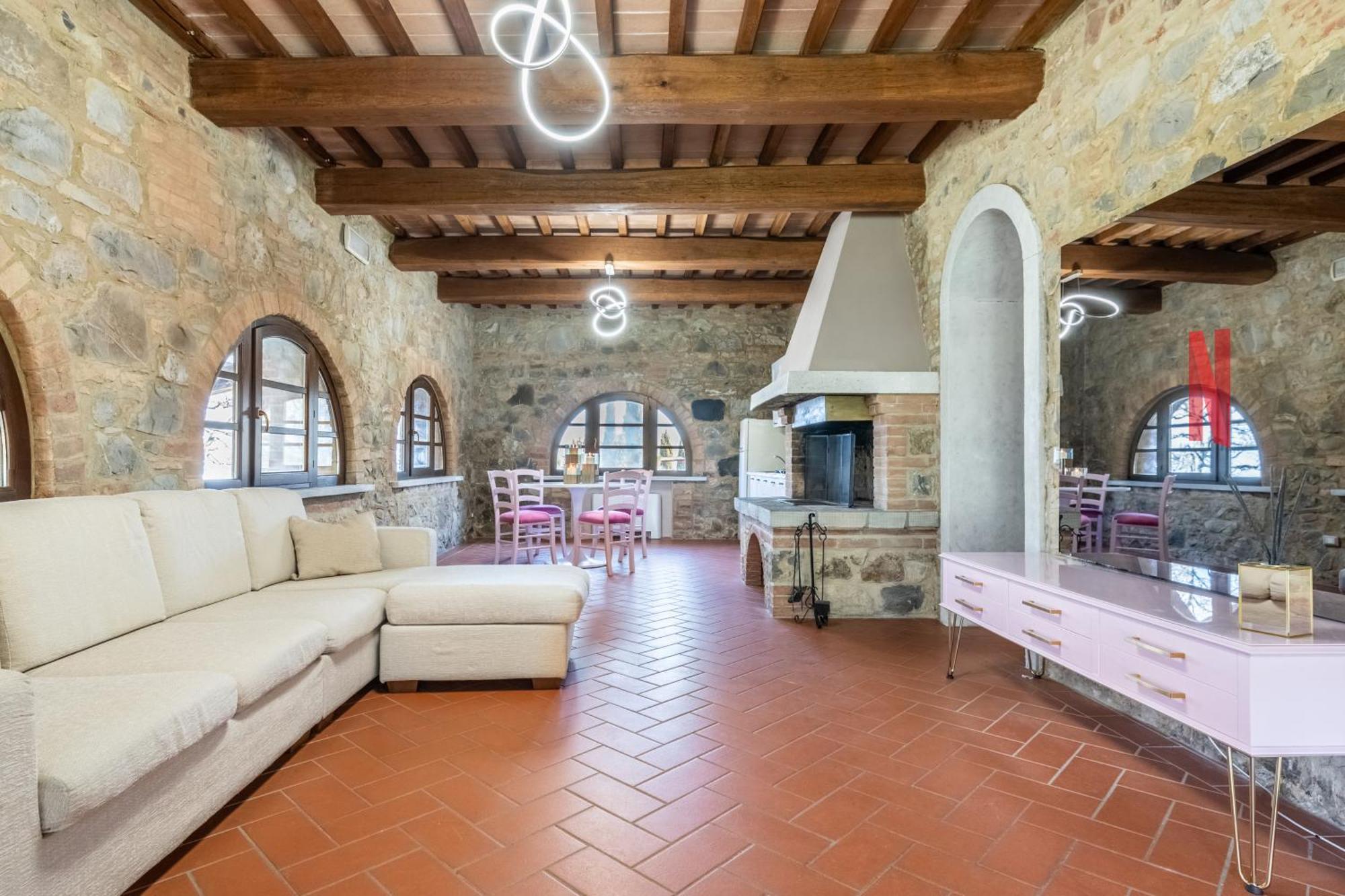 Villa Le Polle Di Meletro คิอานนี ภายนอก รูปภาพ